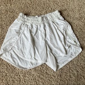 Lululemon White Shorts